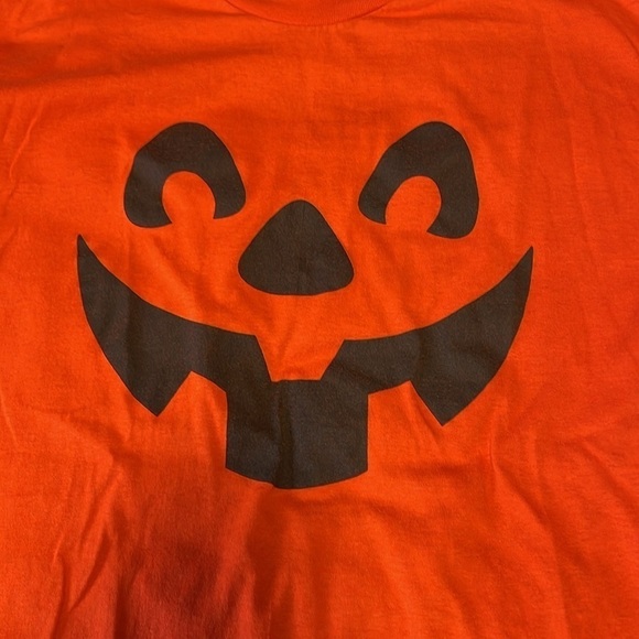 Retro Halloween VTG Pumpkin T-Shirt XL Orange Black Single Stitch Costume Spooky - Picture 14 of 16